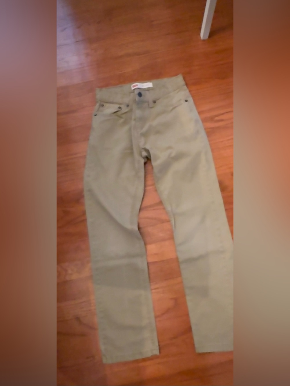 Youth size 14 Straight Fit Khaki Jeans